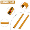 BMW 1-4 Series ABS Front Grille Trim Strips Cover Decor Yellow