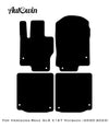 Mercedes Benz S-Class W126 Black Floor Mats (1979-1991)