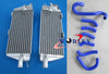 HUSQVARNA HUSKY AE / CR / WR / XC 400 / 430 / 500 Aluminum Radiator + Red Hose (84-87)