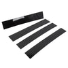 2007-14 Cadillac Escalade ESV / EXT 4 x Pieces Black Door Trim Pillar Posts