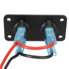 Car Boat Marine RV Truck Rocker Switch Panel with Blue LED Light