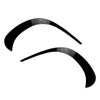 Benz GLC X253 Black Front Bumper Spoiler Trim Cover (2020-2021)