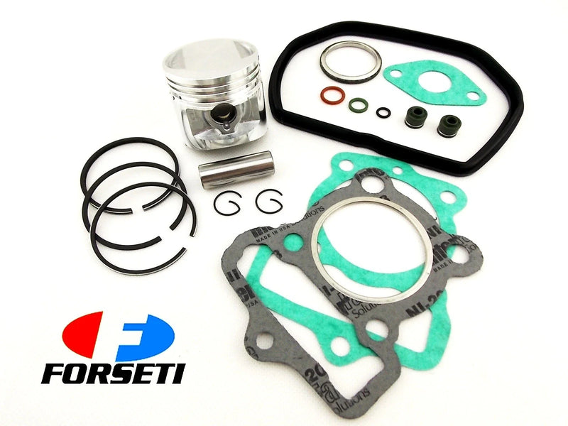 Honda XL80 1. 1.00mm O/S Top End Kit with 48.50mm Piston Rings & Gasket (1980-1985)