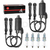 Honda Magna 700 VF700C 2x Ignition Coil & Spark Plug Pack (1984-1986)