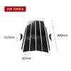 Toyota Camry 2018+ Car Carbon Fiber B Pillar Sticker Cover Moulding Trim Fit