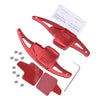 Ford Kuga Alum Red Steering Wheel Paddle Shifters (2016-2019)