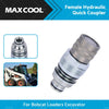 Bobcat Hydraulic Female Flat Face Quick Coupler 46mm