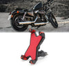 Motorcycle Handlebar Cell Phone Mount 1 Red Adjustable Motorcycle Scooter