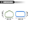 Jeep Grand Cherokee 3.6L Intake Manifold Gaskets (2011-2021)