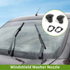Jeep Cherokee (2014-2017) Black Windshield Washer Nozzle 2 x