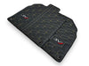 Lamborghini Aventador SVJ Black Leather Floor Mats (2019-2023)