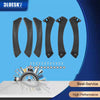 BMW E90 3 Series 6 x Black Inner Door Panel Handle Pull Trim Covers (2007-2013)