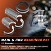 GMC Chevy LS Gen III IV 4.8L 5.3L Main and Rod Bearing with Piston Rings