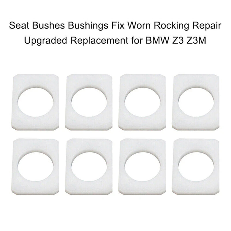 BMW Z3 E36 E37 E38 8x Car Seat Rail Bushing Spacers (1994-2002)