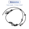 Toyota Corolla ABS Speed Sensor Wiring Harness Rear Left (2007-2013)