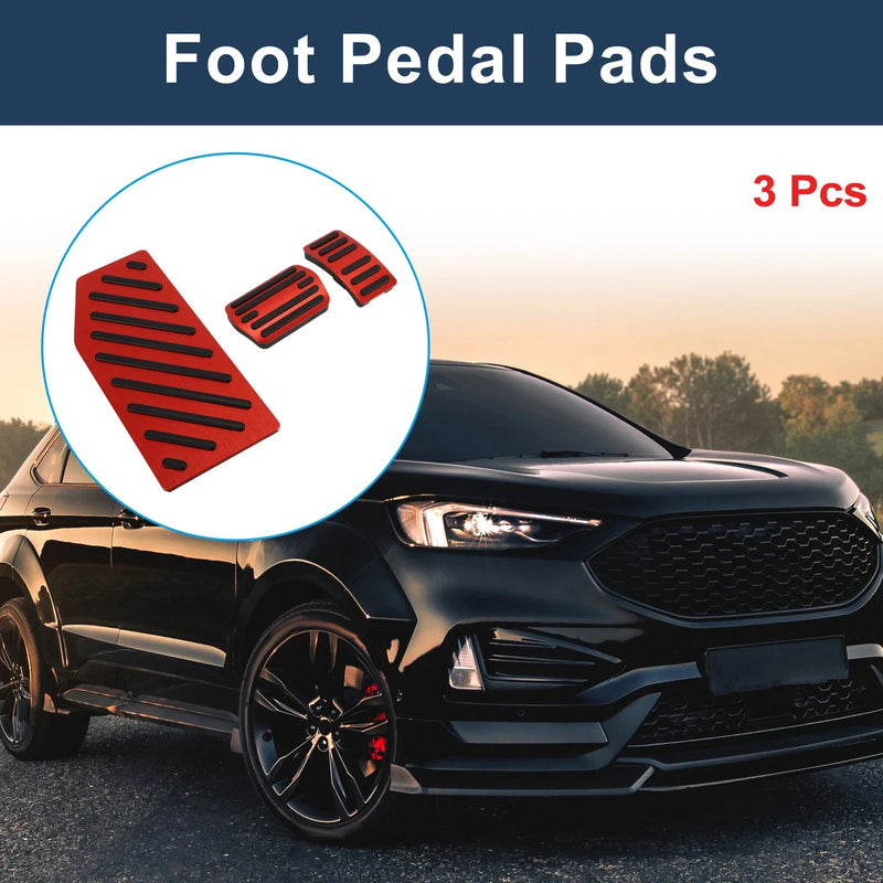 Ford Edge 3 Pcs Automatic Foot Accelerator Pedal Covers (2023)