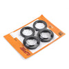 Kawasaki ZX 500 600 750 GPX Fork Seal Ring Set with Dust Caps (78-01)