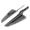 Harley Road King (1995-2020) Black Wind Deflectors