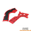 Honda CRF250R CRF450R (2013-2016) Red Pair X-Grip Frame Guards Protectors