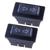 Car 5-Pin ON/OFF SPST Power Window Rocker Switch
