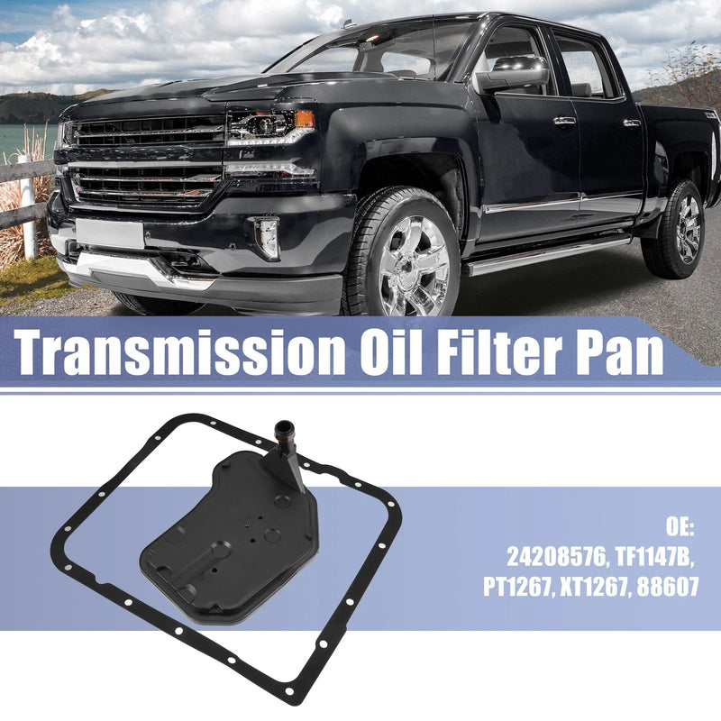 Chevrolet Silverado Set Transmission Filter Oil Pan Gasket Kit