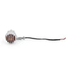Motorcycle 2 x Amber Indicator Lights (Chrome)
