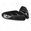Honda Civic Carbon Fiber Side Mirror Cover Caps (2016-2021)