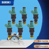 BMW 323 325 523 525 E36 E34 E39 2.5L 6X Fuel Injectors (1990-2005)