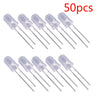 Instrument Gauge Cluster Dash Light 50pcs 5mm Red LED Bulbs