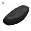 Honda M Size Black Motorcycle Net Seat Cover Breathable Protector Cushion