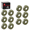 Yamaha YFZ450 YFZ 450 12x A Arm Dust Cover Seal Caps Kit (2004–2013)