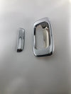Chevrolet Silverado Tailgate Rear Chrome Door Handle Bowl Cover Trim (2000-2006)