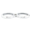 Triumph T120 T100 Thruxton 1200 / R / RS Chrome Speedometer Gauge Cover (2016-2023)