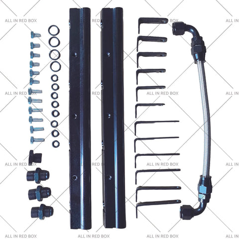Chevy GM LS1 LS2 LS6 Intake Manifold Fuel Rail Set (2001-2009)