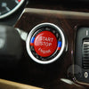 BMW E90 E92 E93 Red Engine Start Stop Push Button Cover & Ring Trim (2009-2012)