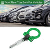 Ford Focus (1998-2025) - Aluminum Alloy Green Front Rear Tow Hook 15.6mm
