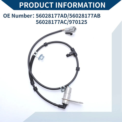 Dodge Ram ABS Wheel Speed Sensor (2010-2018)