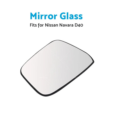 Nissan Navara D40 Heated Left Side Mirror Glass (2005-2015)