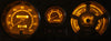 Toyota Landcruiser 60 Series Yellow LED Dash Instrument Cluster Light Kit