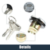 Toyota (Metal Silver Tone Black) Ignition Lock Cylinder (2000-2006)
