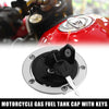 Kawasaki 1 Set Gas Tank Cover Locking Fuel Tank Cap with Keys