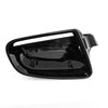 Audi A3 S3 A4 S4 Gloss Black Rearview Side Mirror Caps Covers 2 x (2005-2008)
