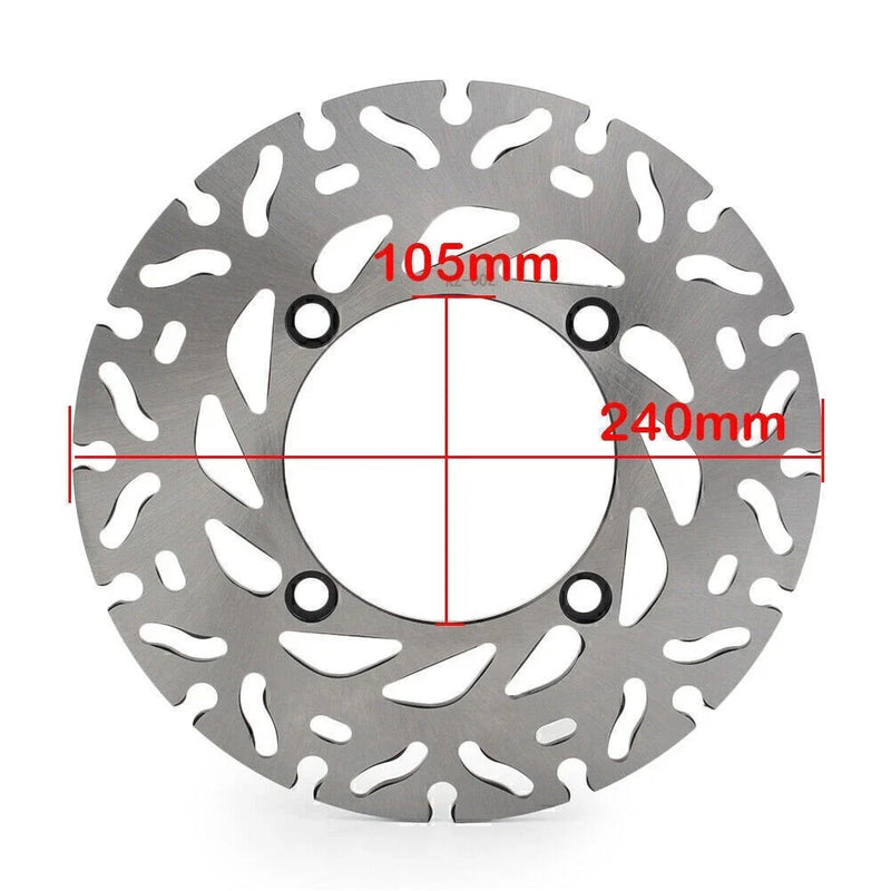 Honda CB400 VTEC MF08 MF10 240mm Rear Brake Disc Rotor (1999-2007)