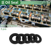 Oil Seal Rotary Shaft Seal NBR Rubber 40x75x12mm High Pressure Black