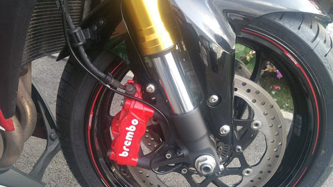 Suzuki 2 x Fairing Bolts m6 Stainless Steel 3mm Shoulder Steps