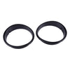 Jeep Wrangler TJ 2 x Headlight Lamp Cover Bezel Ring (1997-2006)
