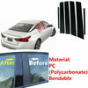 Pillar Posts Window Cover Trim / Gloss Black / Nissan Altima (2019–2021)
