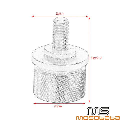 Harley Touring Softail Dyna Street Bob Street Glide 1/4-20 Thread Seat Bolt