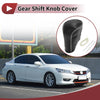 Honda Accord 2008-2012 Pebbled Black Beige Gear Shift Knob Cover