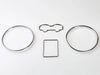 VW MK4 Golf / Jetta / Bora Gauge Ring Bezel Set (2000-2006)